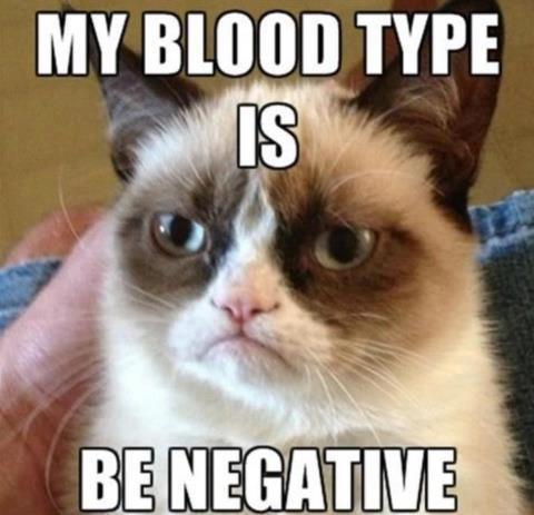 Funny Memes My-blood-type-is
